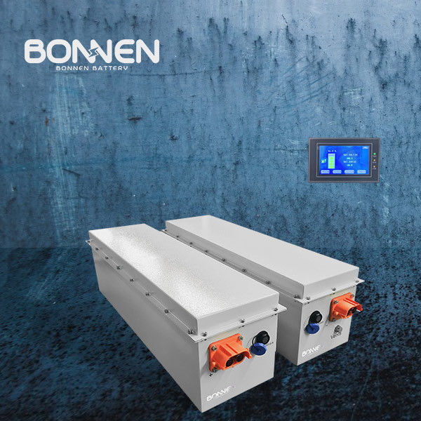 5.12 kWh Lithium-Bootbatterie mit Fernbildschirmüberwachung / Parallelverbindung, elektrische Bootmotorbatterie