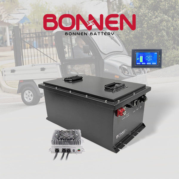 60V 100Ah LiFePO4 Batterie für Golfkarren Niedriggeschwindigkeitsfahrzeuge Hochspannung Langlebigkeit