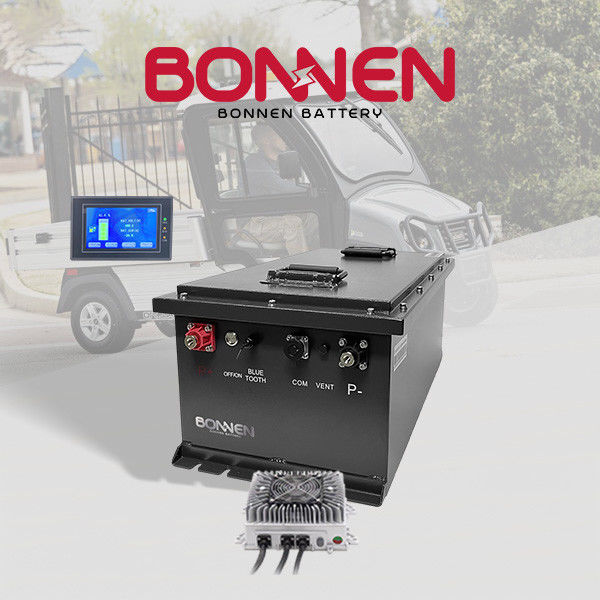 60V 100Ah LiFePO4 Batterie für Golfkarren Niedriggeschwindigkeitsfahrzeuge Hochspannung Langlebigkeit